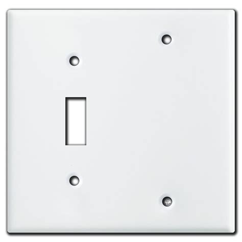 blank switch plates for old electrical box|one toggle blank switch plate.